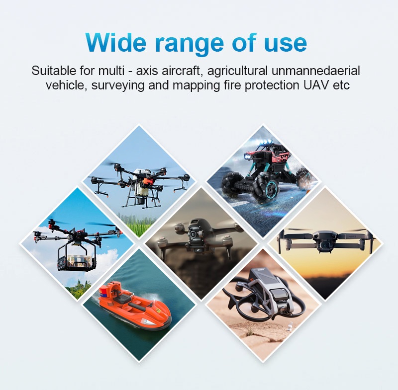 Как да прочета таблицата за спецификация на батерията на дрон?