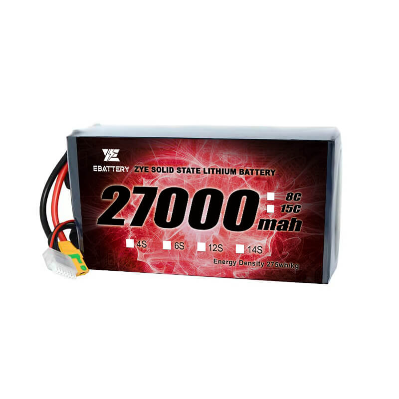 LI HV твърдотелна батерия с висока енергийна плътност 27000 mah
