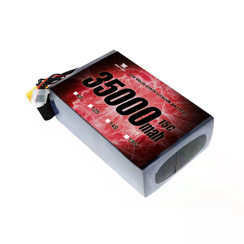 LI HV 35000 mah 14S твърда батерия