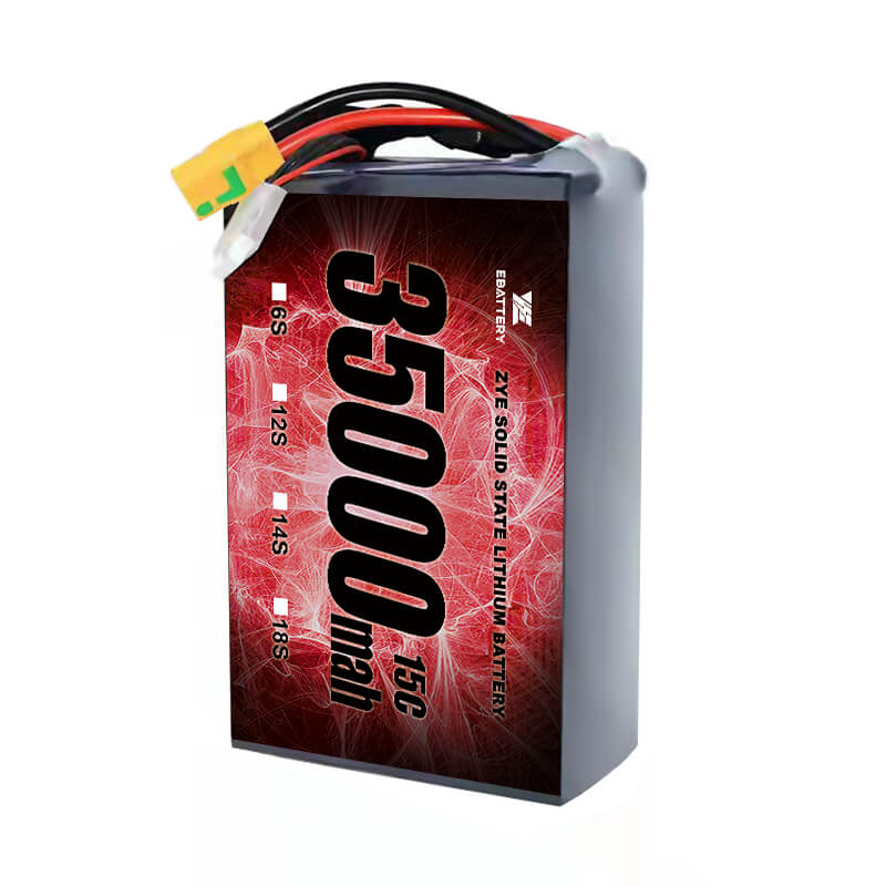 LI HV 35000 mah 24S твърда батерия